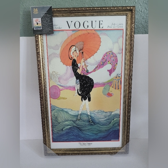 Brand new never used - A Vogue Cover how the wind blows July 1 1919 cover